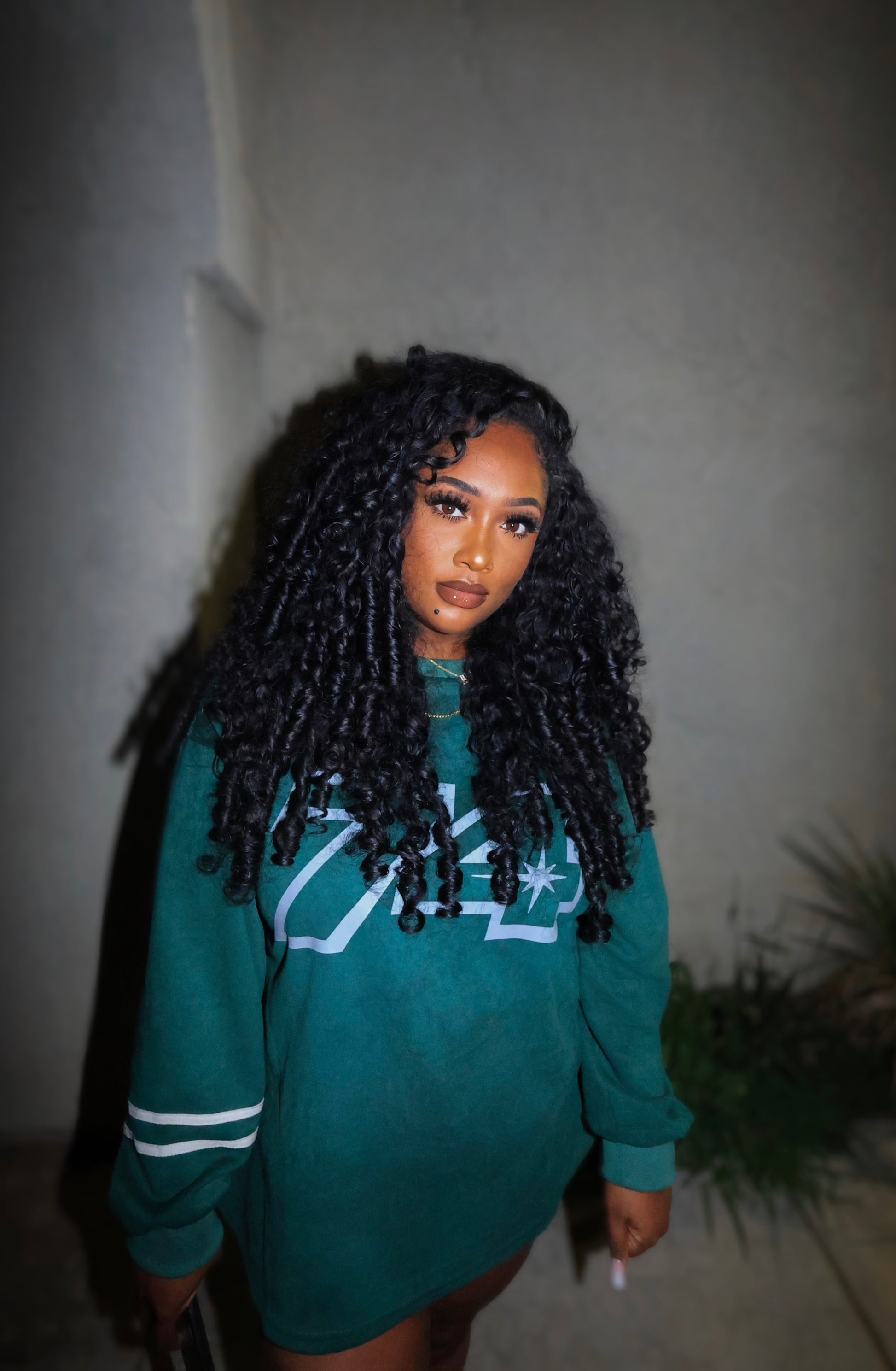 Burmese Curly - Half Wig