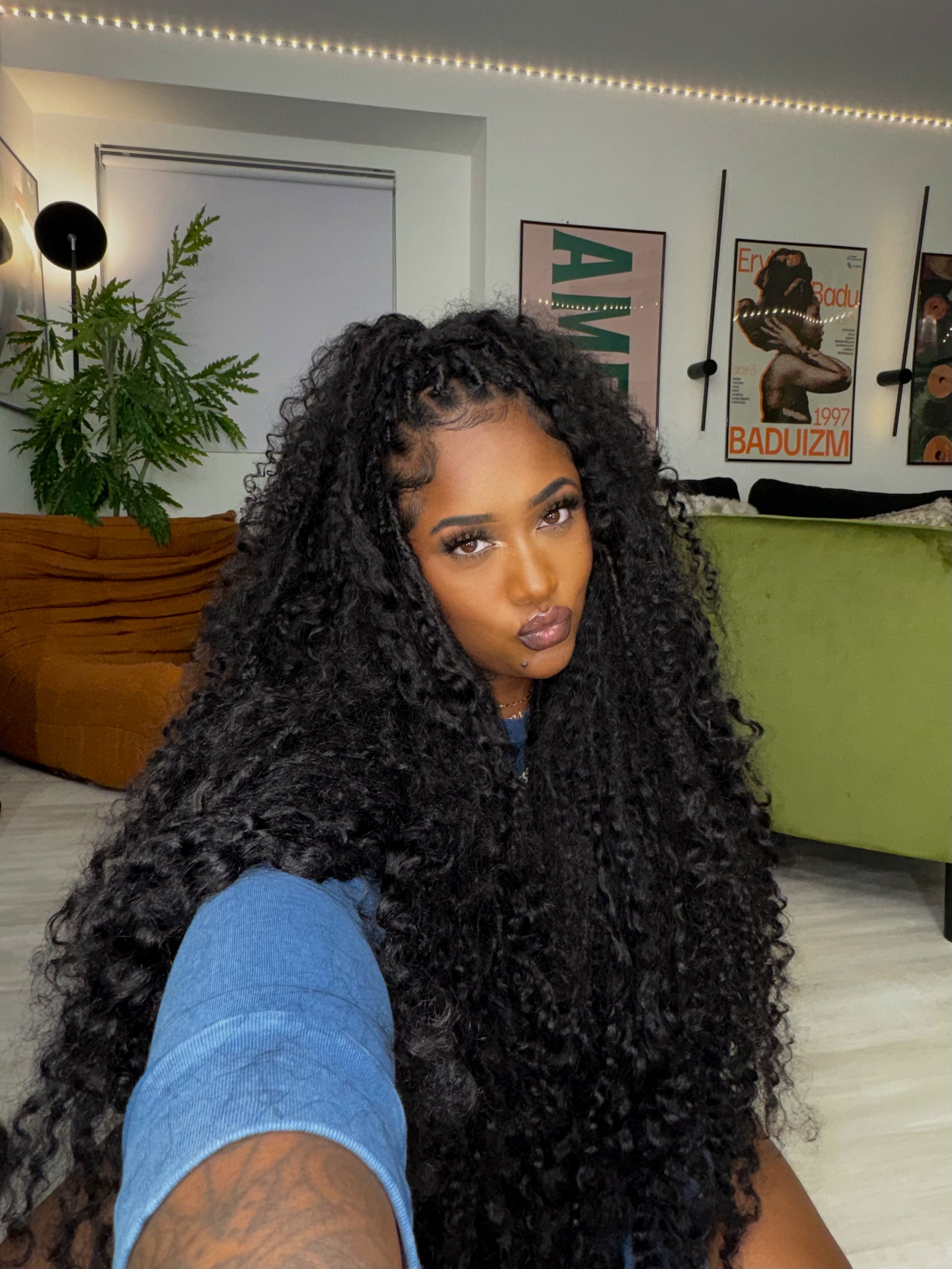 Deep Curly Bulk/Crochet Hair
