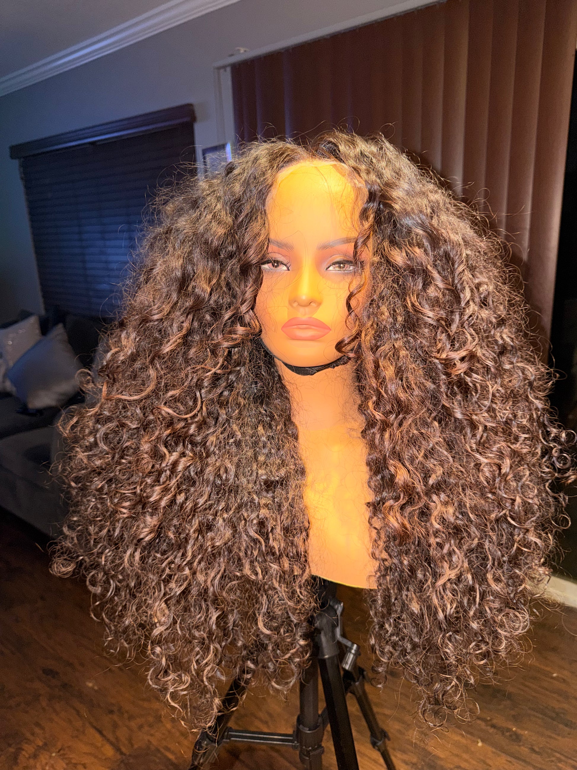 Burmese Curly - HD Lace Wig