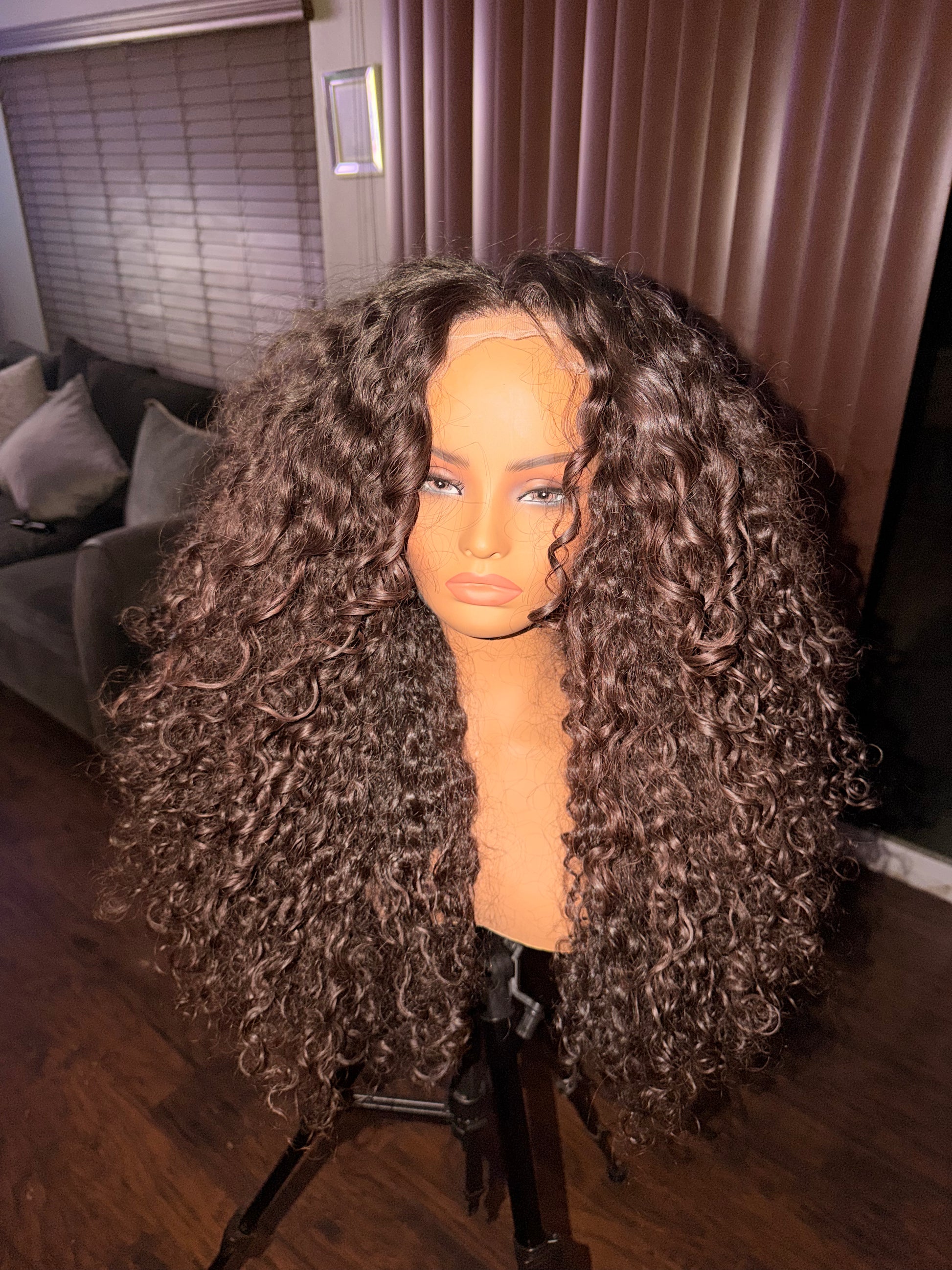 Burmese Curly - HD Lace Wig