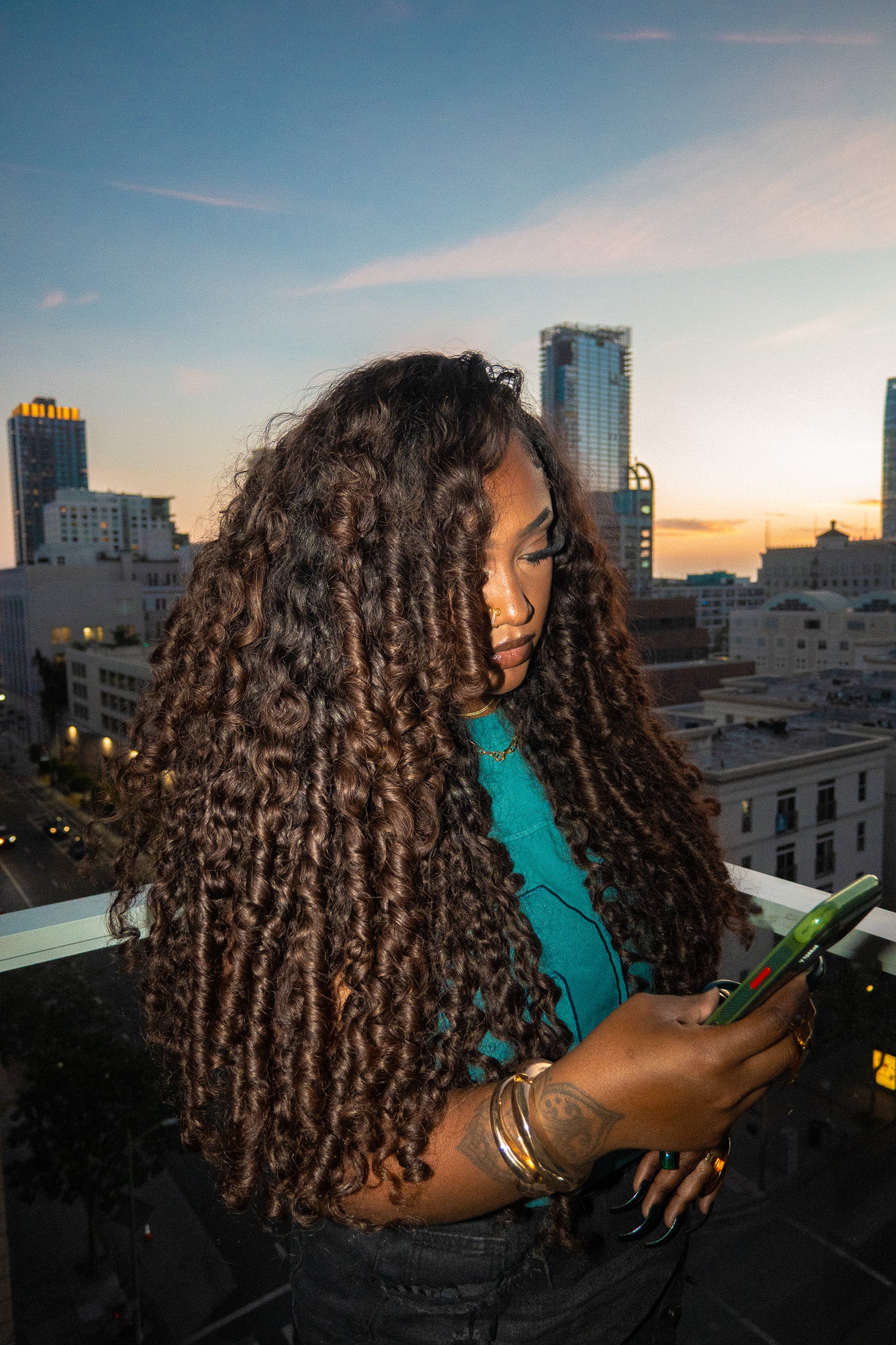 Burmese Curly - Ombre 2