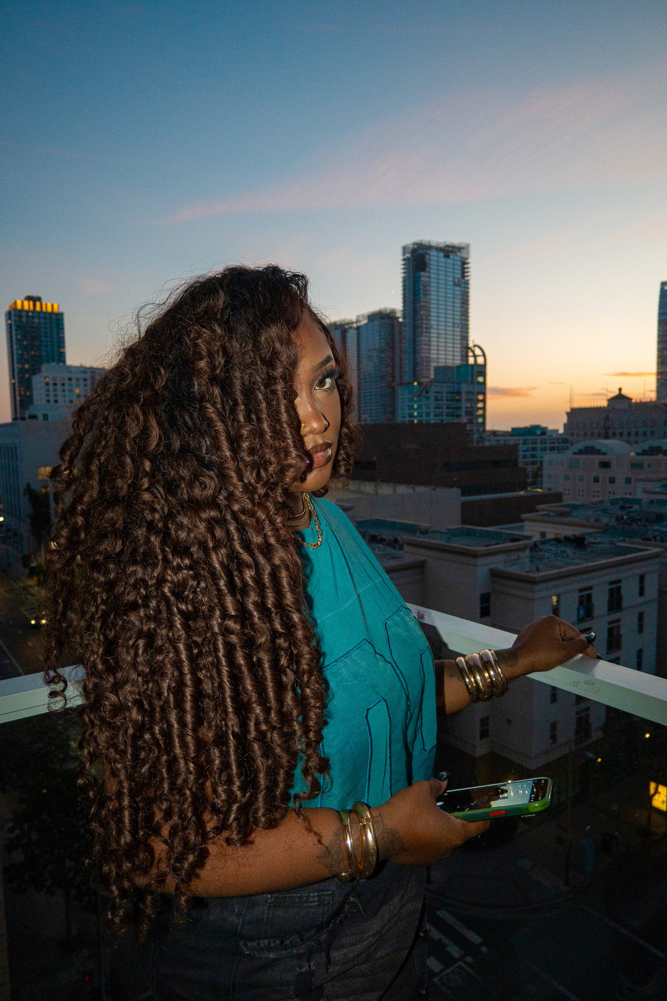 Burmese Curly - Ombre 2