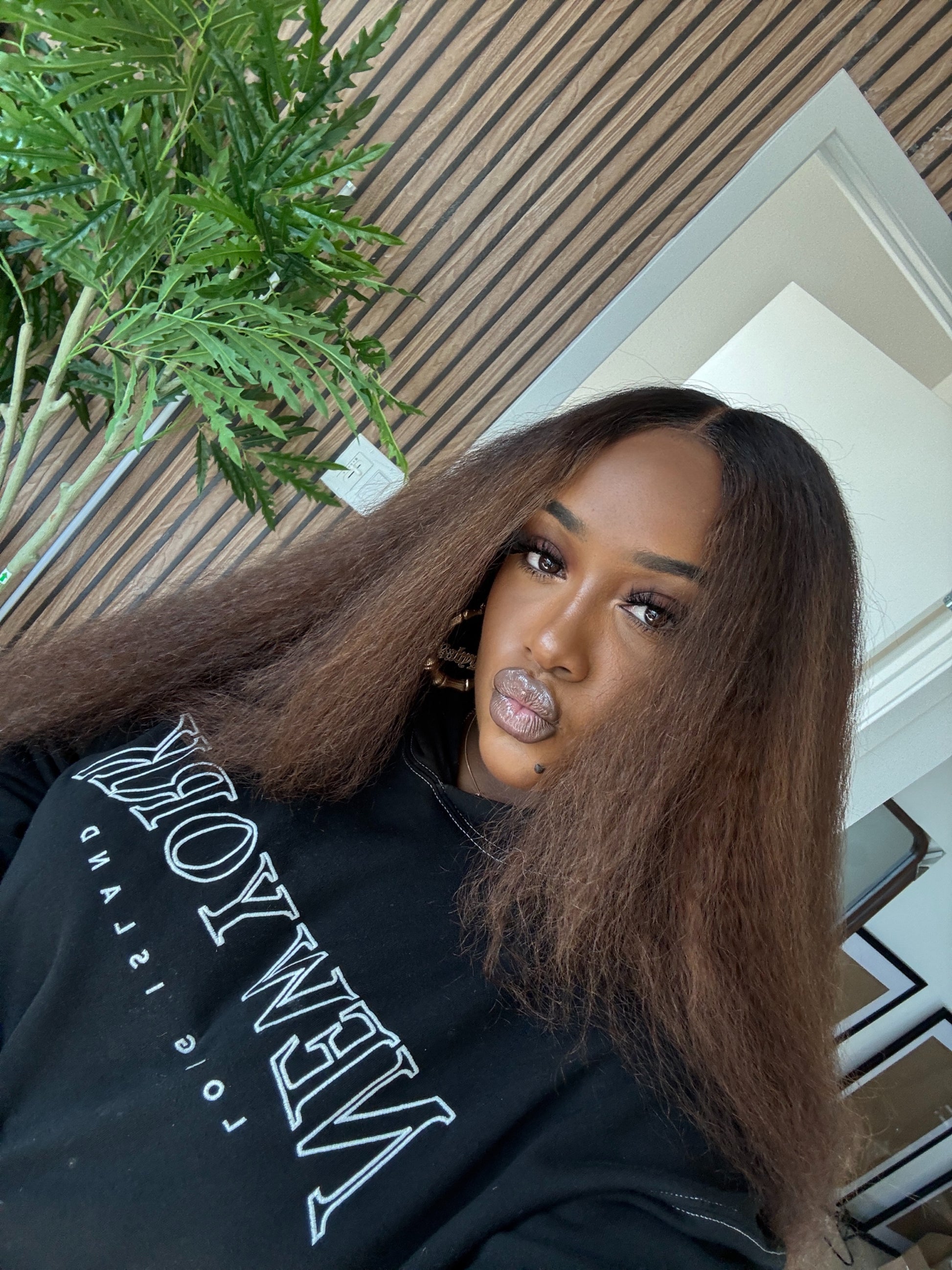 "Virgin Natural Curl" HD LACE Closure Wig