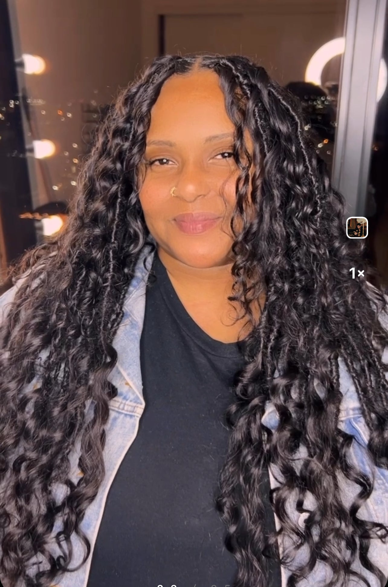 Waterfall Locs - Custom made set of 60