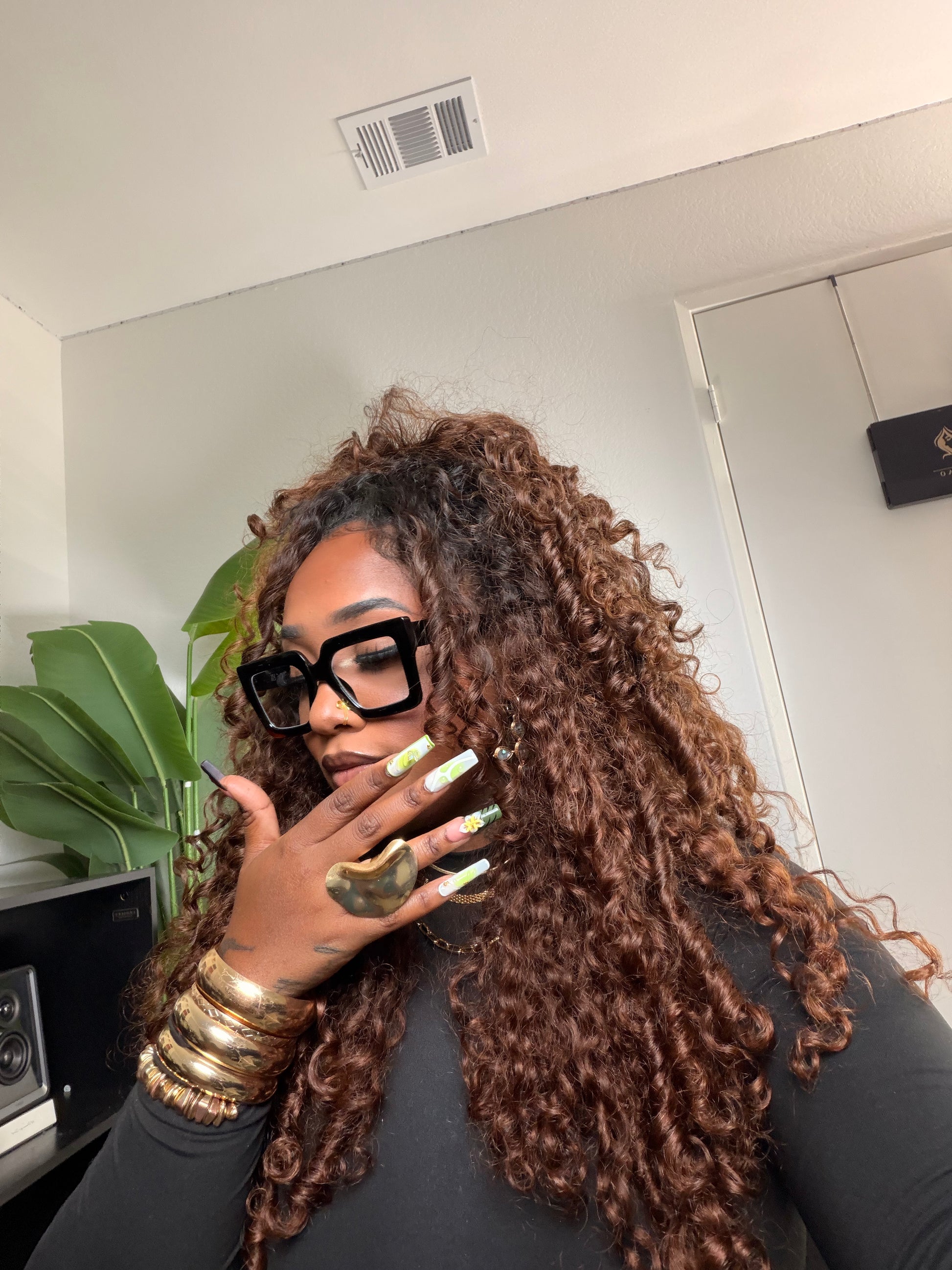 "Deep Wave" Human Hair HALF Wig