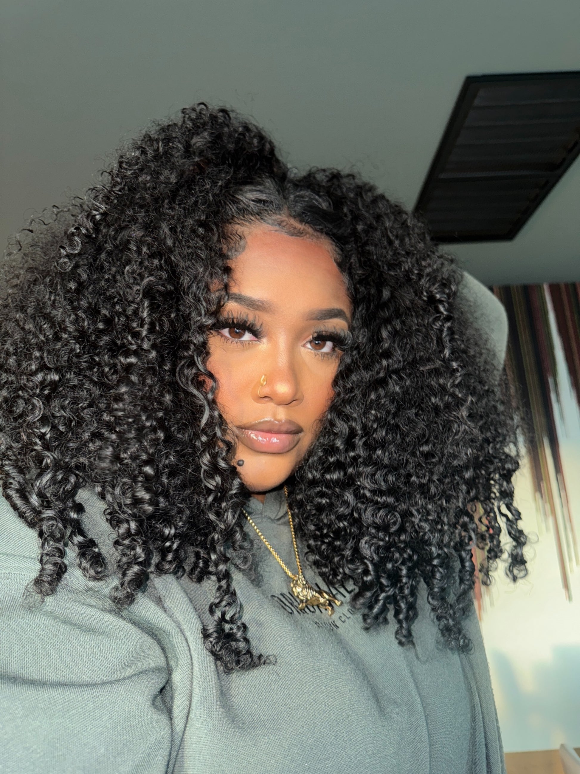 "Deep Curly" HALF Wig