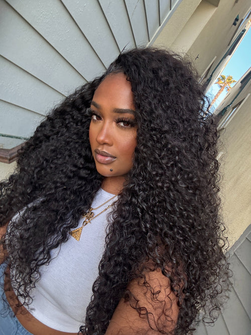 "Bohemian Curly" HALF Wig
