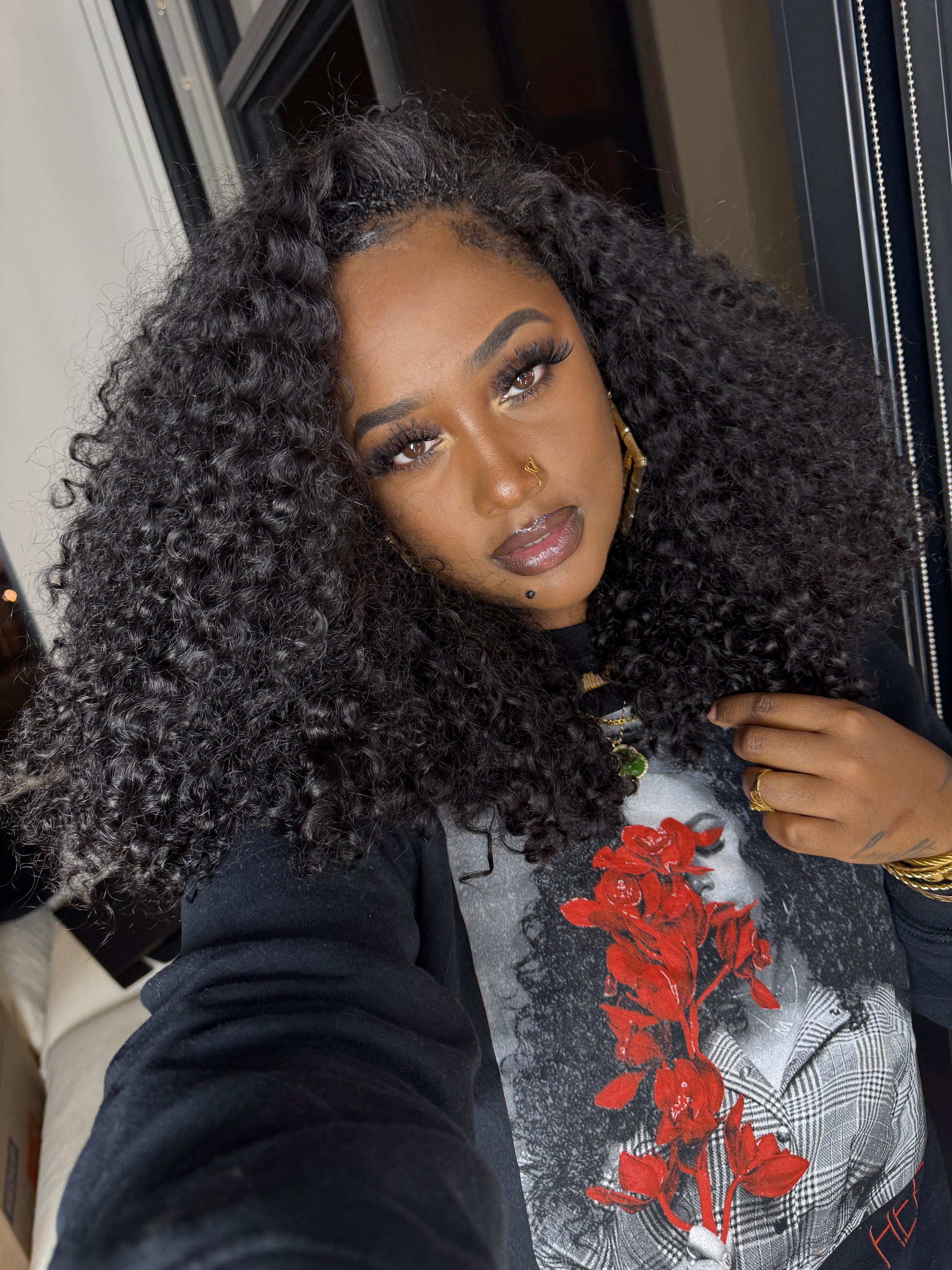 "Virgin Natural Curl" HALF Wig