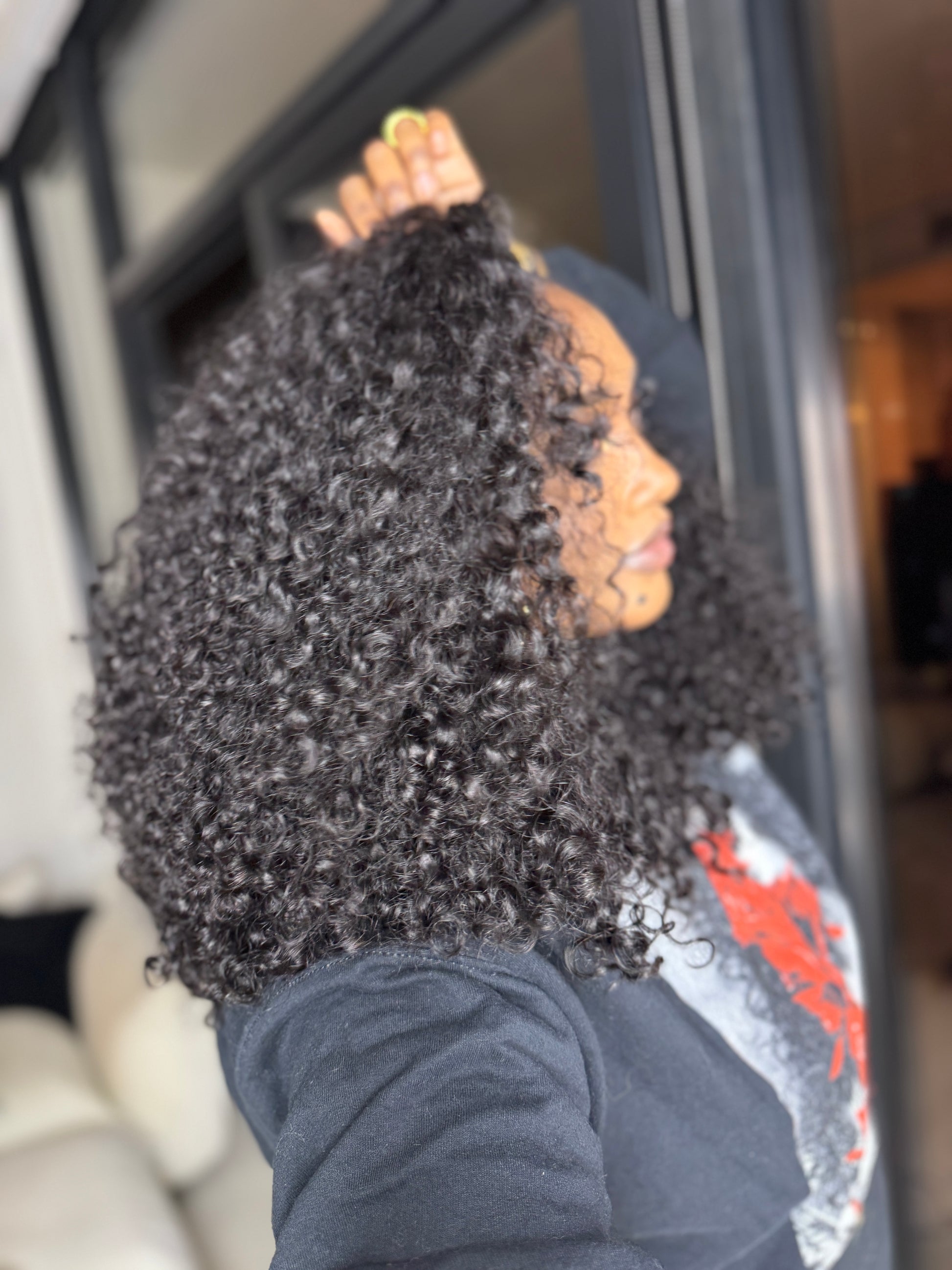 "Virgin Natural Curl" HALF Wig