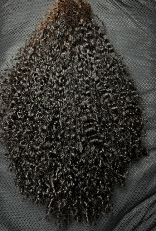 "Virgin Natural Curl" HALF Wig