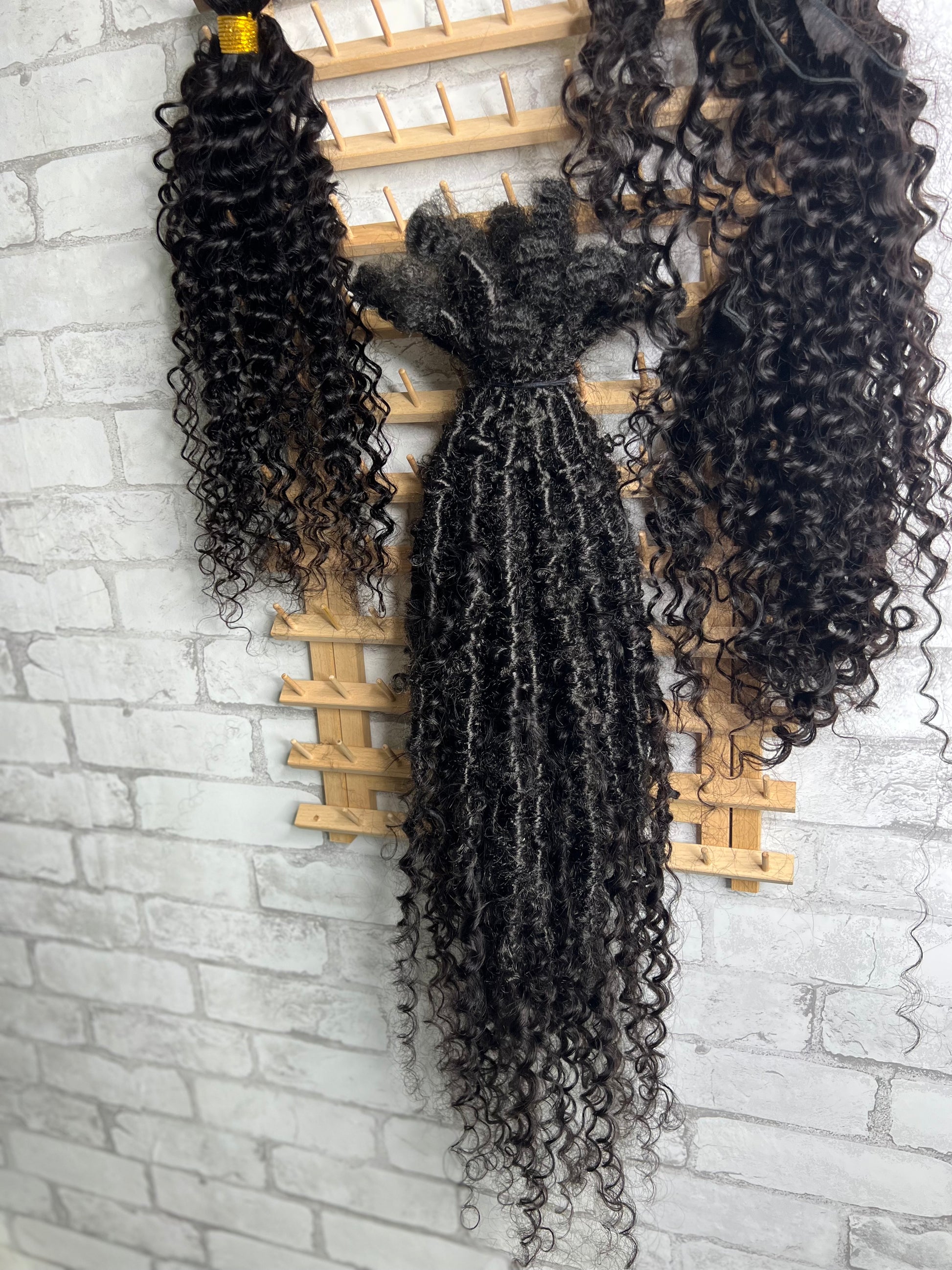 Waterfall Locs - Custom made set of 60