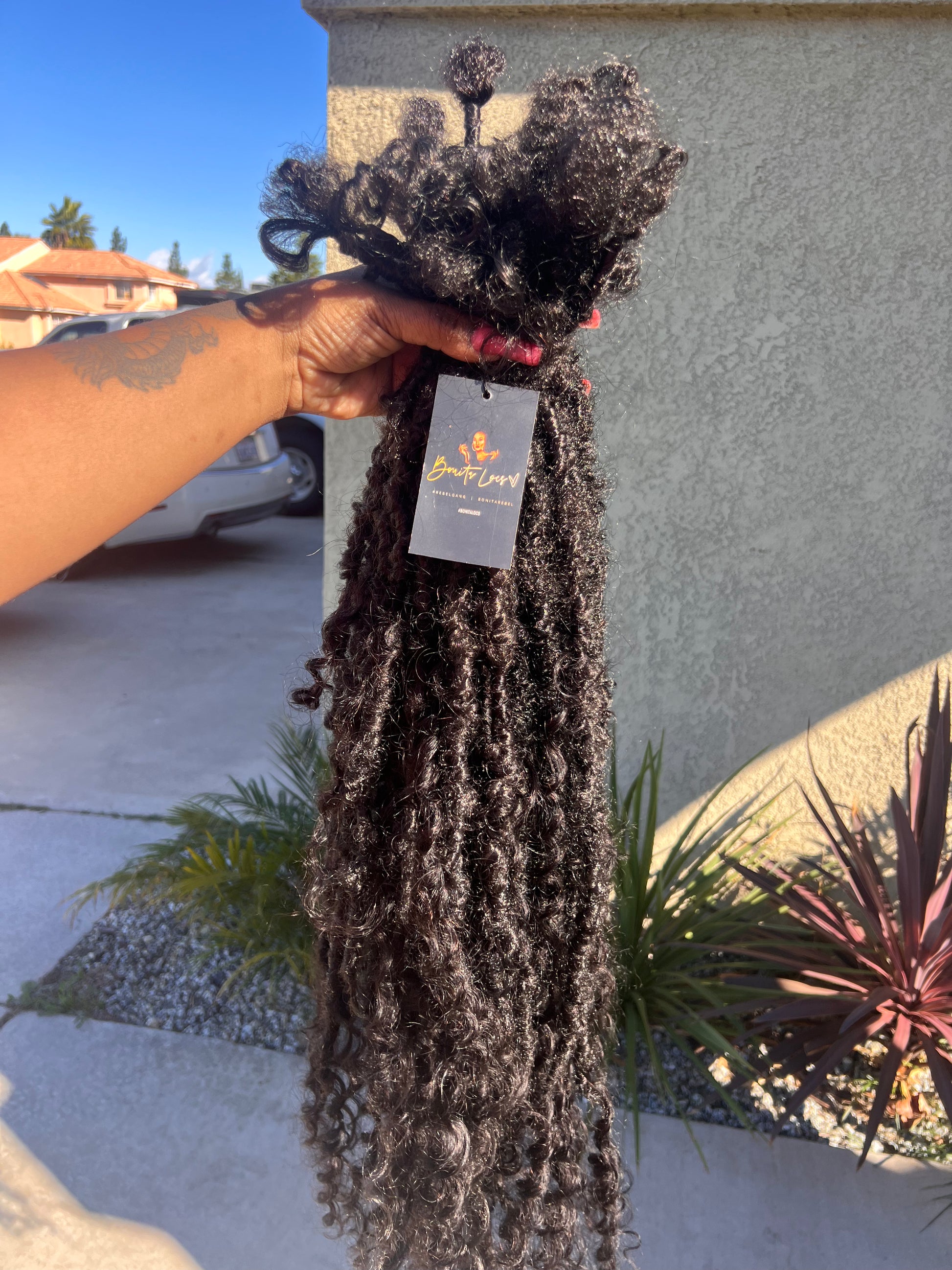 Waterfall Locs - Custom made set of 60