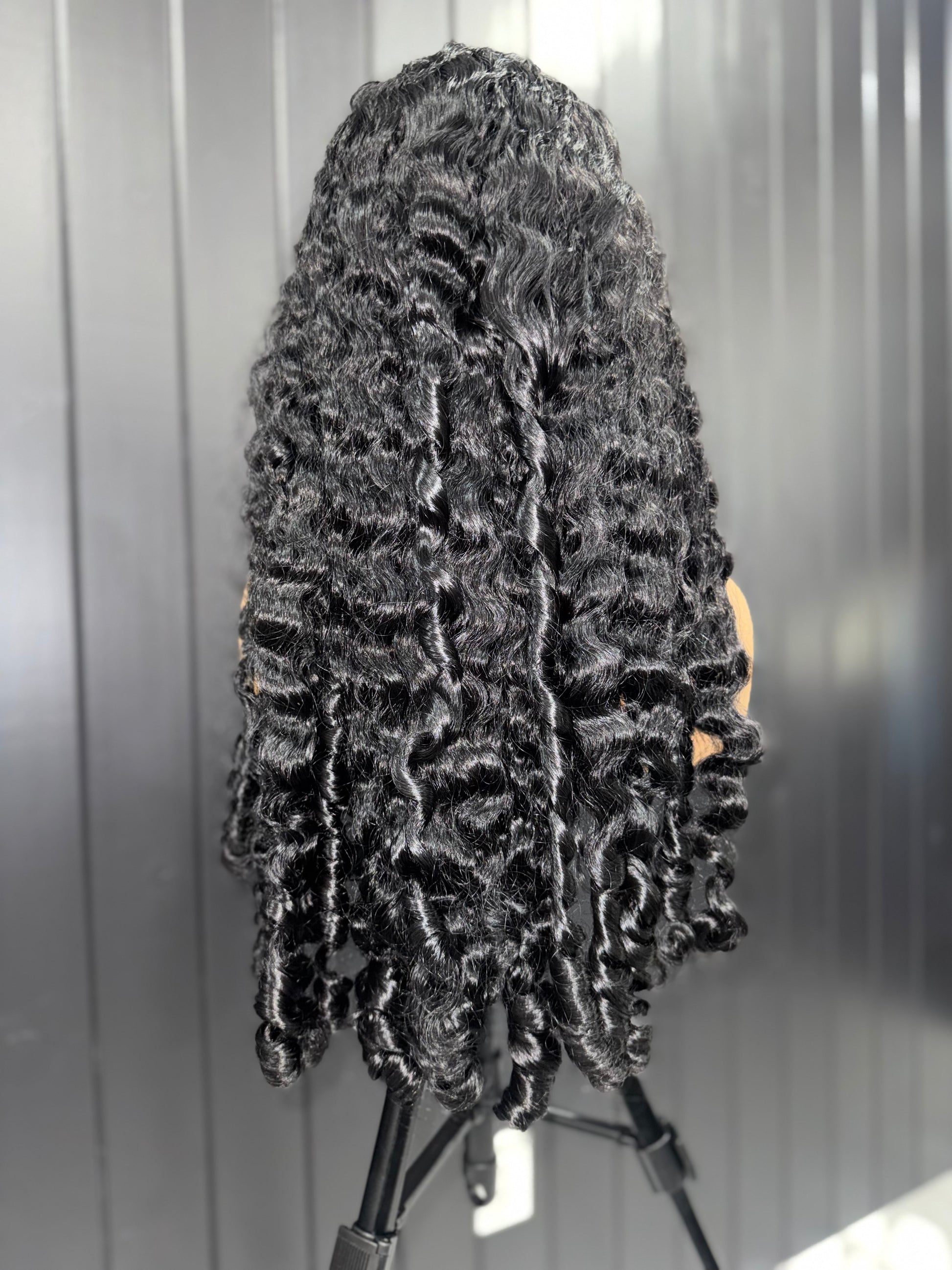 Burmese Curly - Half Wig