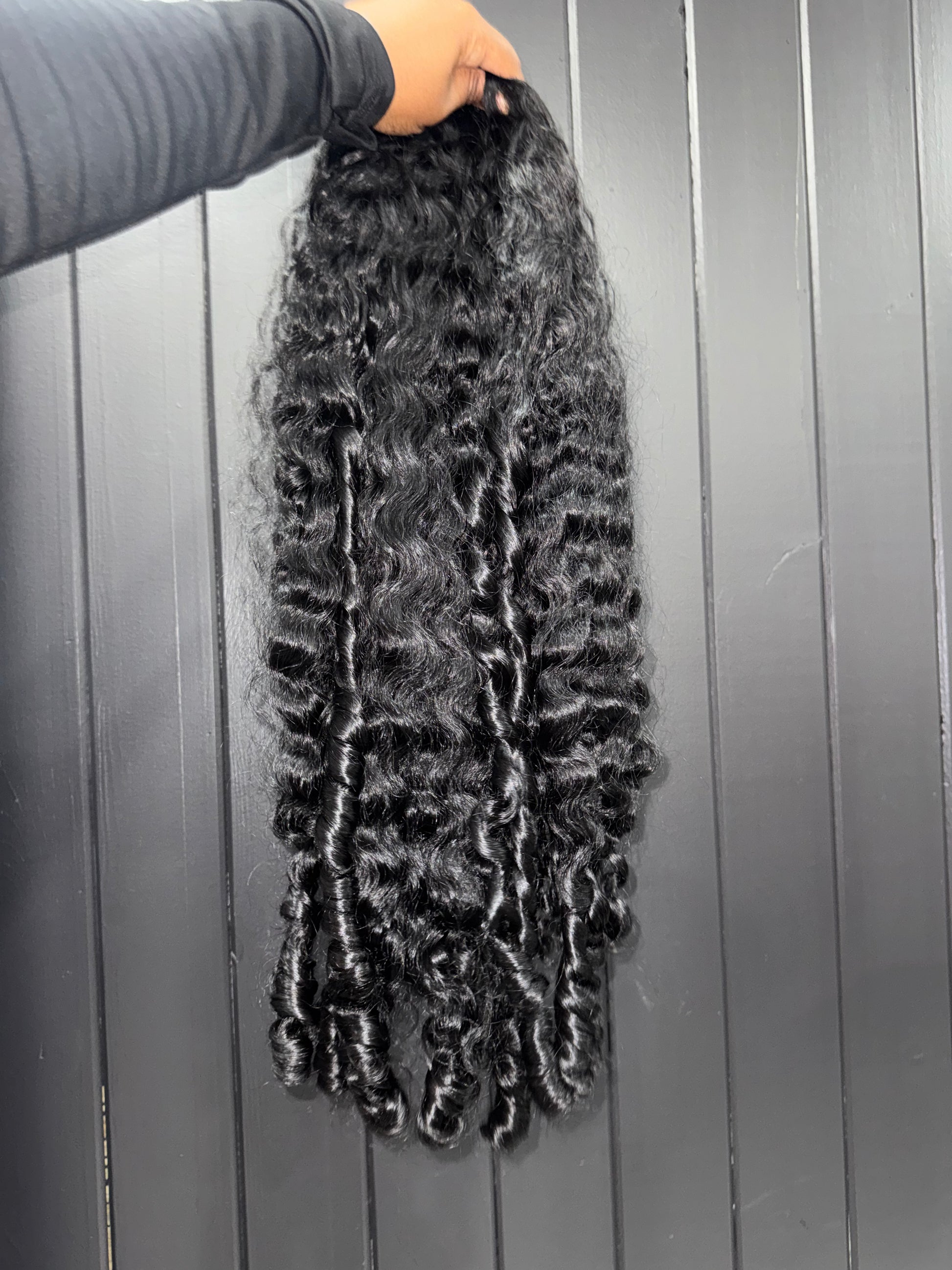 Burmese Curly - Half Wig