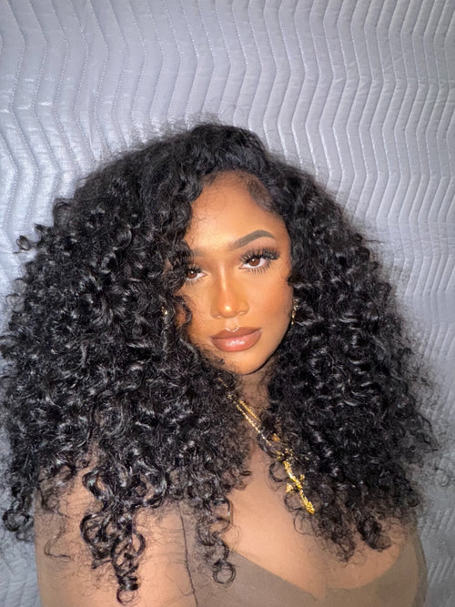 Burmese Curly - V-Part Wig