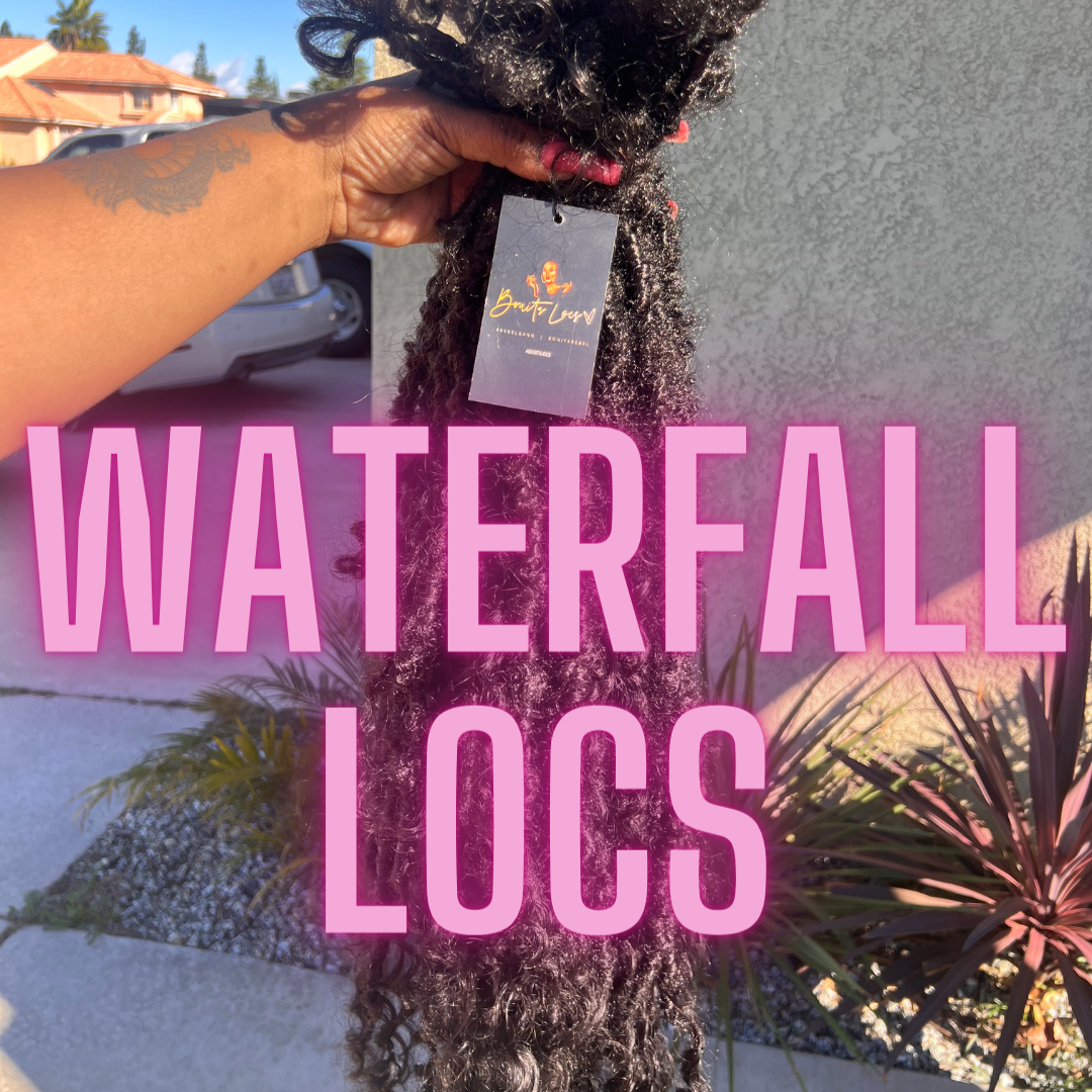 Waterfall Locs - Custom made set of 60