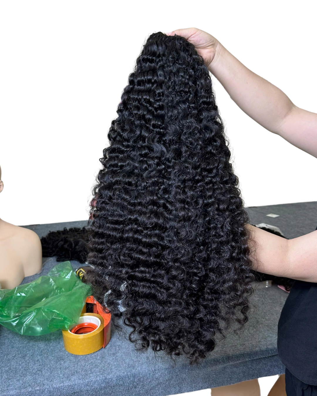 "Bohemian Curly" HALF Wig