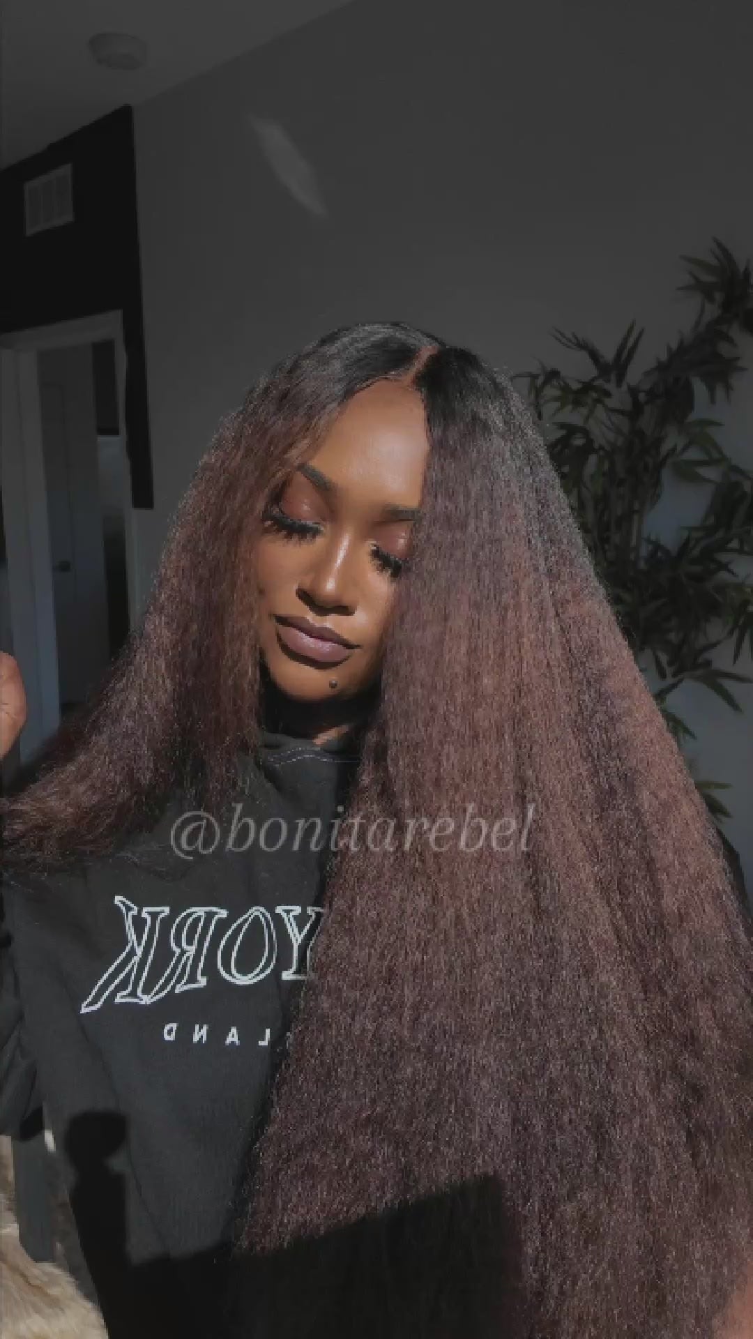 "Virgin Natural Curl" HD LACE Closure Wig