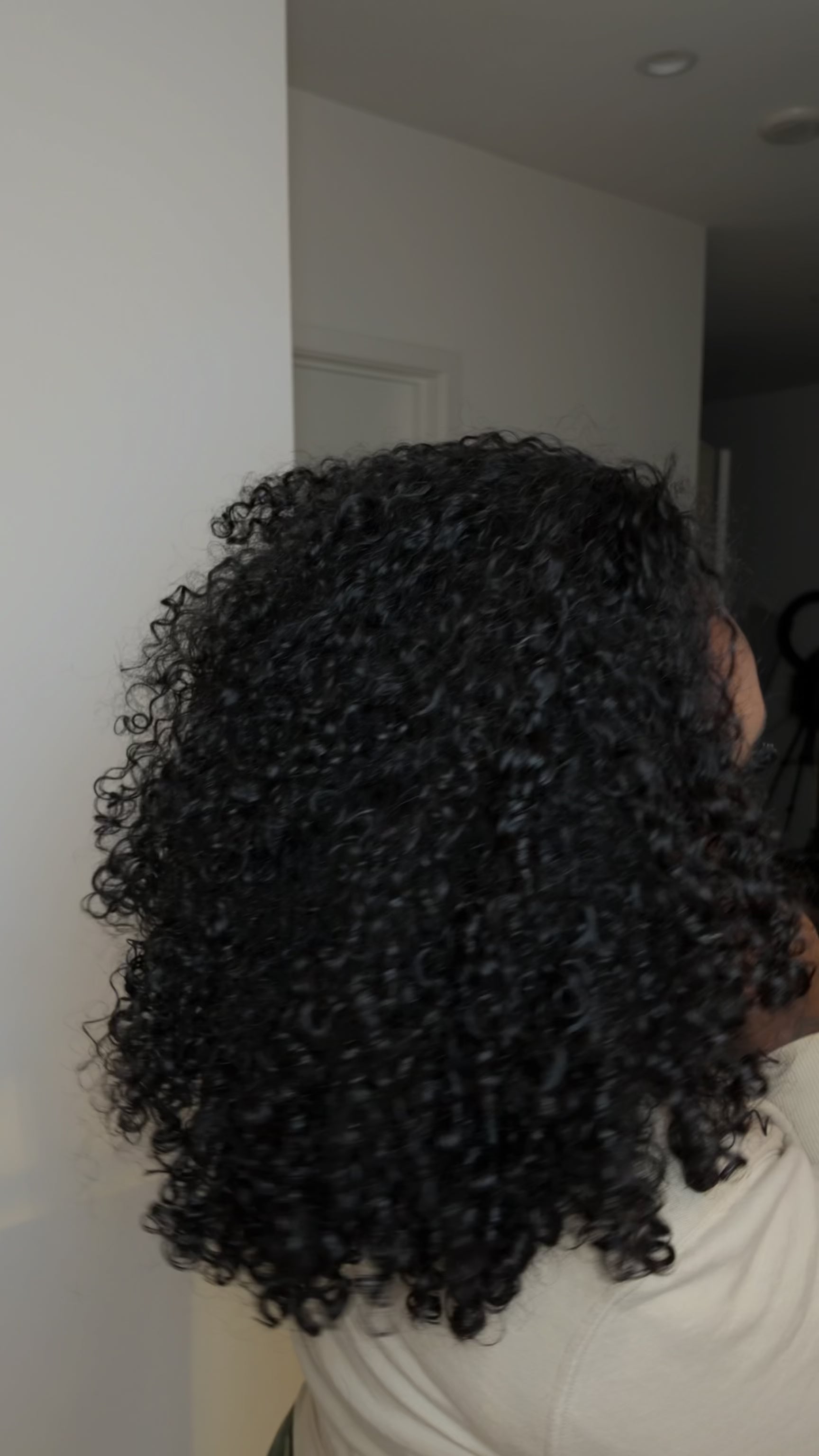 "Virgin Natural Curl" HALF Wig