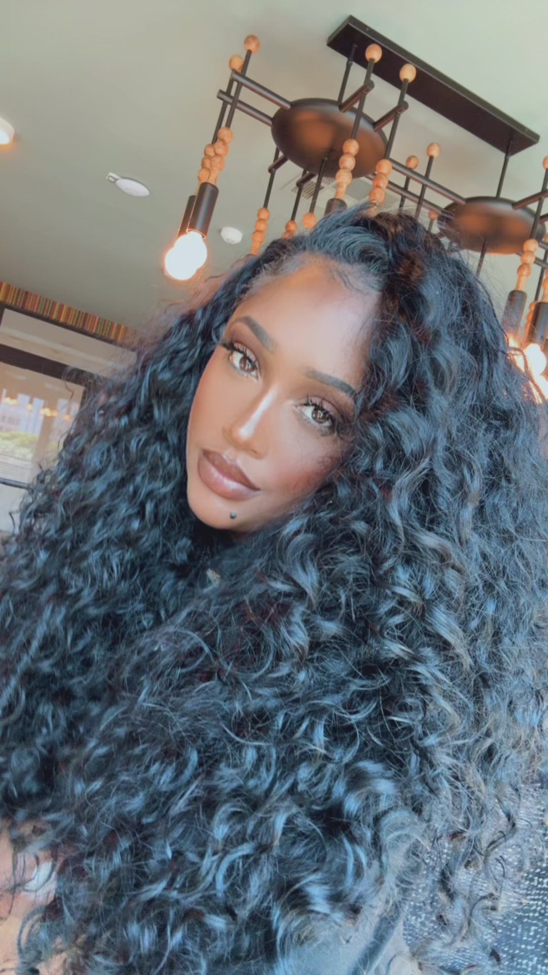 WATER CURL - Half Wig