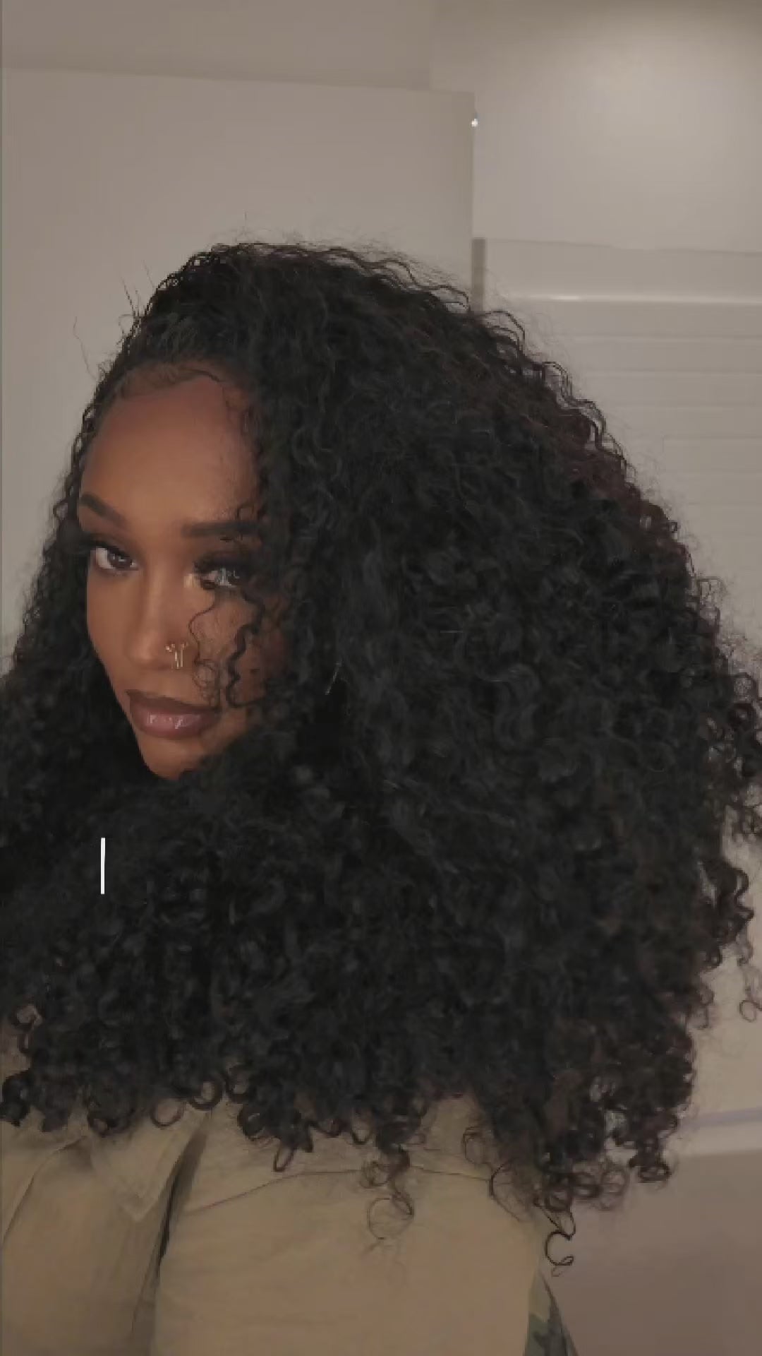 VIRGIN NATURAL CURL- 24 INCH - HALF WIG - BRAND NEW