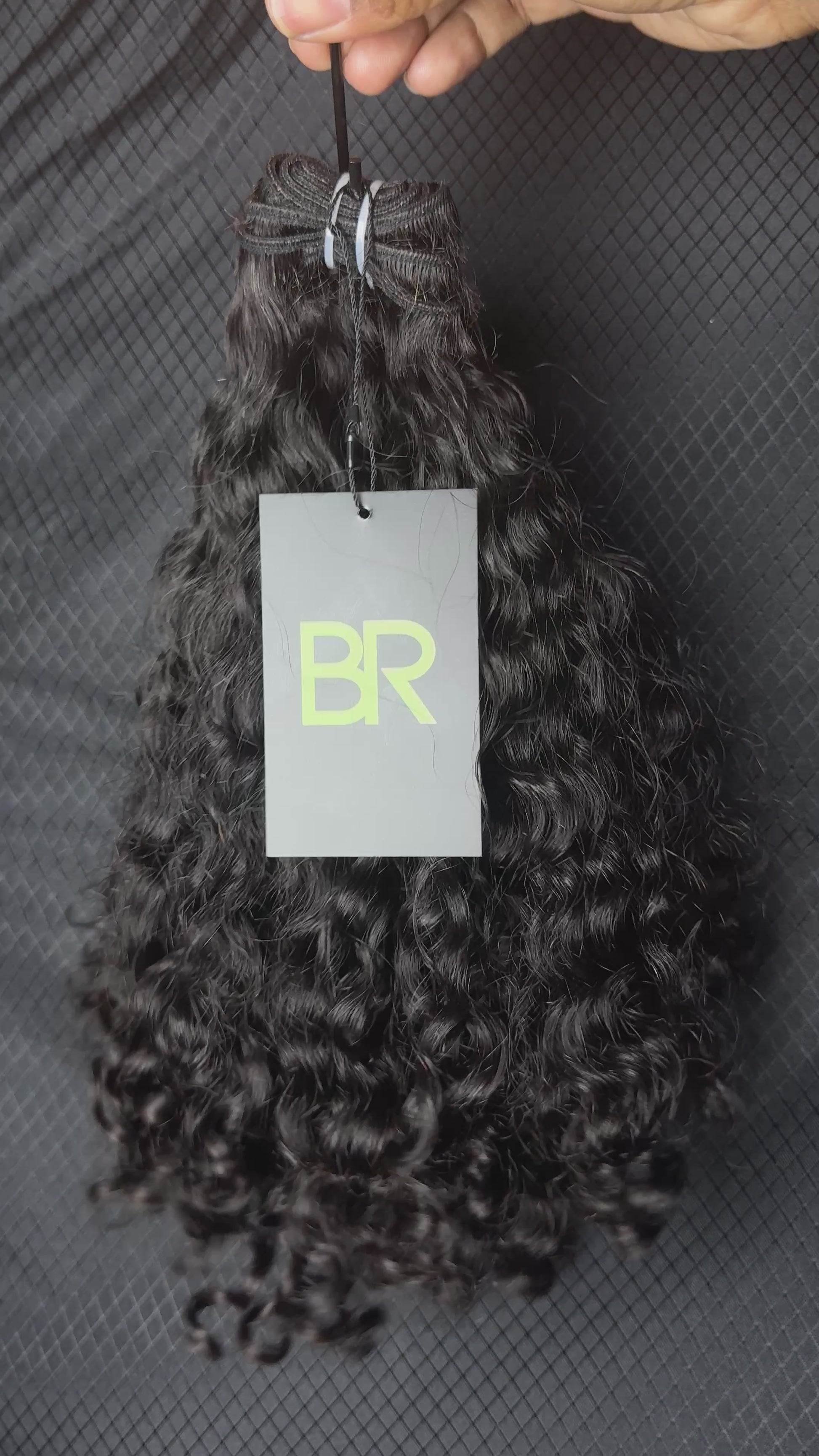 "Virgin Natural Curl" HALF Wig